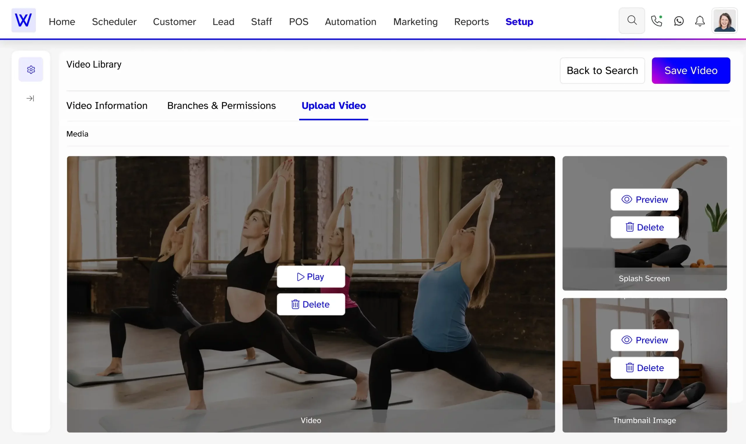 Video on demand course for your yoga studio