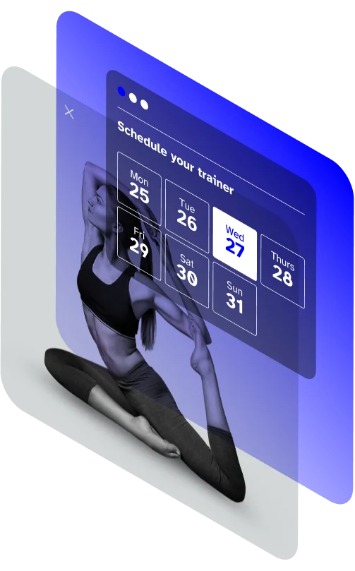 Yoga studio scheduling system